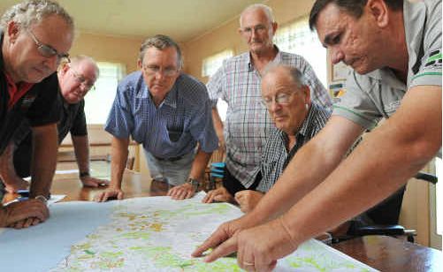 World rally organisers met with the Glenreagh community on Saturday and reviewed the course area. World rally organisers met with the Glenreagh community on Saturday and reviewed the course area.